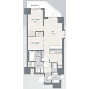 スプランディッド大島の間取り画像