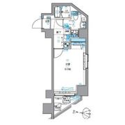 GENOVIA亀戸ⅢSky gardenの間取り画像