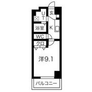 リベロ カスガイ ステイションの間取り画像