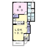 フィオーレの間取り画像