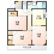 メゾン・ド・オリビアンの間取り画像