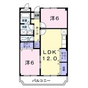 フリーダム中村の間取り画像