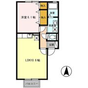 クラレンスホワイト Ⅰ・IIの間取り画像