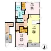 スカイヒルの間取り画像