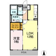 ヴィルヌーブの間取り画像