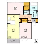 フィロソフィア Bの間取り画像