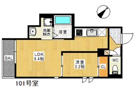 Grandtic Brunoの間取り画像
