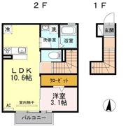 サンライズYの間取り画像