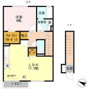 セジュール松本の間取り画像