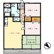 グリーンハイム藤の間取り画像