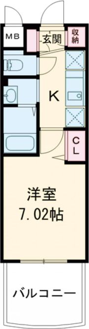 Luxe姫路の間取り画像