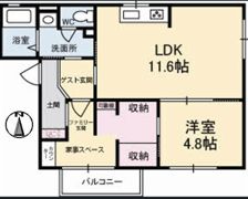アンシャンテの間取り画像