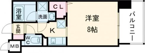 LATOUR出汐の間取り画像