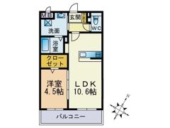 URUOSの間取り画像