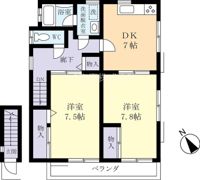 ルミエール中村南の間取り画像