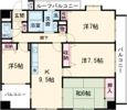 サンライズエモトの間取り画像