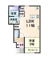プチメゾンRinkuの間取り画像