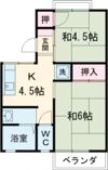 サンハイツ(大和郡山市)の間取り画像