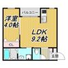 LECOCON四日市Ⅵの間取り画像