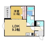 LECOCON四日市Ⅶの間取り画像