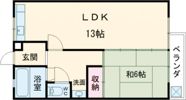 ニューシャルマンの間取り画像