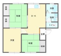 松栄ハイツの間取り画像