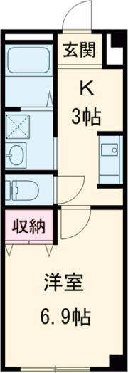 オピュレンス若宮の間取り画像