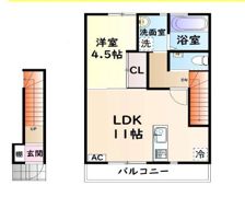 プチメゾンRinkuの間取り画像