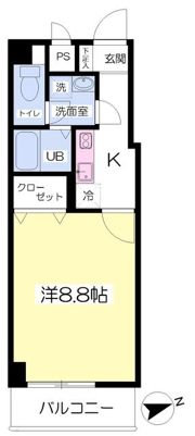 Pacifica Yamagoe Primeの間取り画像