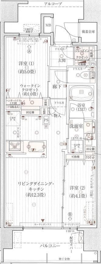 間取図