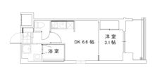 ニューガイアリルーム原通り№68の間取り画像