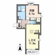 シャーメゾン Key Luckの間取り画像