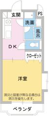 メゾンかりがねの間取り画像