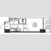 S-RESIDENCE堺湊駅前azureの間取り画像
