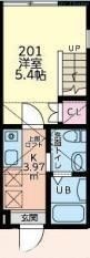 MOKO橋本の間取り画像