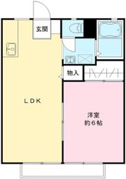 旭台アーバンハイツ C棟の間取り画像