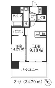 Coccinelleの間取り画像