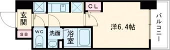 S-RESIDENCE堺湊駅前azureの間取り画像