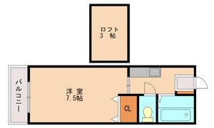 VILLA SAGE Ⅰの間取り画像