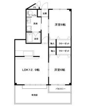 ハイステージ12 Bの間取り画像