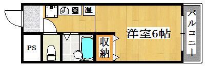 マンションロアの間取り画像