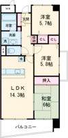 スペランツァ西神戸の間取り画像