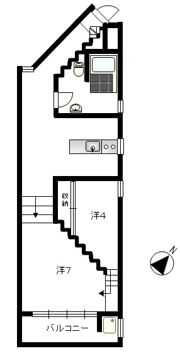アーク諏訪の森の間取り画像