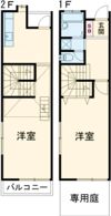 メゾネットFUJIZUKAの間取り画像