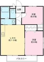 エスペランスの間取り画像
