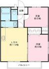 エスペランスの間取り画像