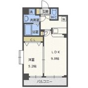 アーバネックス南森町（旧：ラムール南森町アーバネックス）の間取り画像