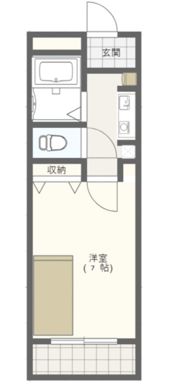 コーポみずほの間取り画像