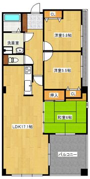 港町ジー・アンド・ピーの間取り画像