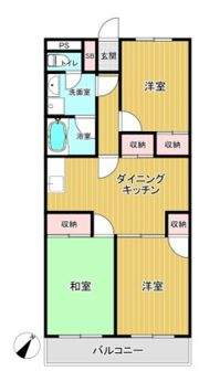 プランドールの間取り画像